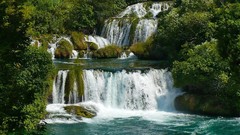 Landscapes nature waterfalls