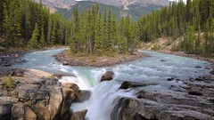 Landscapes nature waterfalls