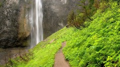 Landscapes nature waterfalls