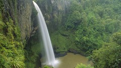 Landscapes nature waterfalls