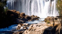 Landscapes nature waterfalls