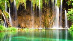 Landscapes nature waterfalls