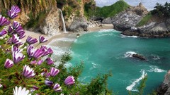 Landscapes nature waterfalls