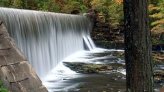 Landscapes nature waterfalls