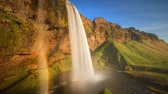 Landscapes nature waterfalls