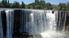 Landscapes nature waterfalls