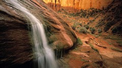 Landscapes nature waterfalls