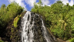 Landscapes nature waterfalls