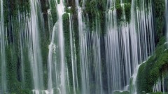 Landscapes nature waterfalls