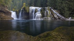 Landscapes nature waterfalls