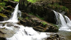 Landscapes nature waterfalls