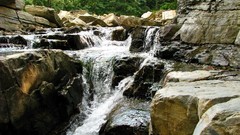 Landscapes nature waterfalls