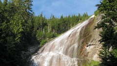 Landscapes nature waterfalls