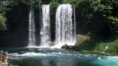 Landscapes nature waterfalls