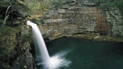 Landscapes nature waterfalls