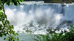 Landscapes nature waterfalls