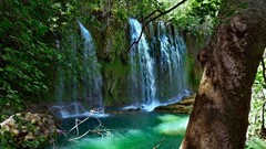 Landscapes nature waterfalls