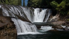 Landscapes nature waterfalls