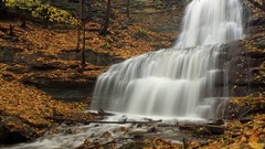 Landscapes nature waterfalls