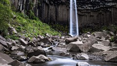 Landscapes nature waterfalls