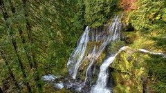 Landscapes nature waterfalls