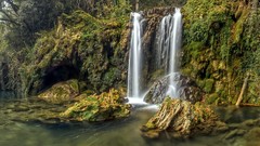 Landscapes nature waterfalls