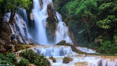 Landscapes nature waterfalls