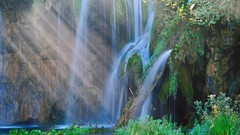 Landscapes nature waterfalls