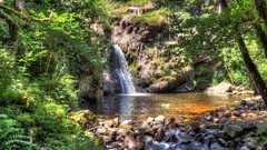 Landscapes nature waterfalls HDR Photography
