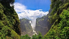 Landscapes nature waterfalls outdoors