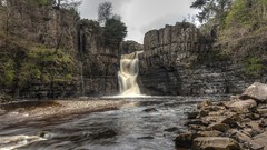 Landscapes nature waterfalls rivers