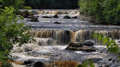 Landscapes nature waterfalls rivers