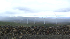 Landscapes nature windmills