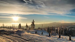 Landscapes nature winter