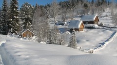 Landscapes nature winter HDR Photography