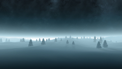 Landscapes nature winter snow