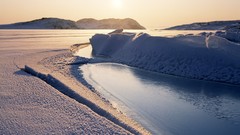 Landscapes nature winter snow