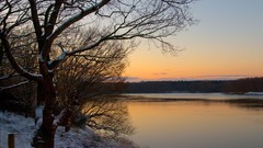 Landscapes nature winter snow