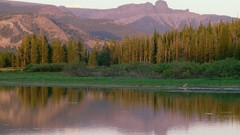 Landscapes nature Wyoming lakes yellowstone