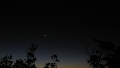 Landscapes night sky