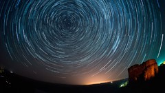 Landscapes night Stars skyscapes