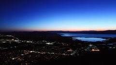 Landscapes night Utah southern valleys