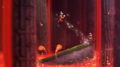 Landscapes nintendo Volcanoes lava Boss Pillars caves artwork 