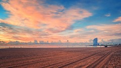 Landscapes ocean barcelona Beaches