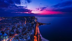 Landscapes ocean cityscapes