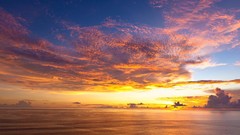 Landscapes ocean Indonesia