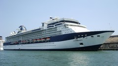 Landscapes ocean ships port Seals dock