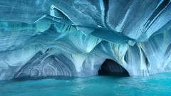 Landscapes Oceans natural caves patagonia chile sculptures 