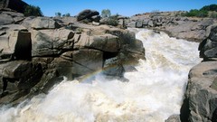 Landscapes orange South Africa falls national park rapids