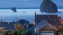 Landscapes Oregon Earth Beaches national geographic cannons